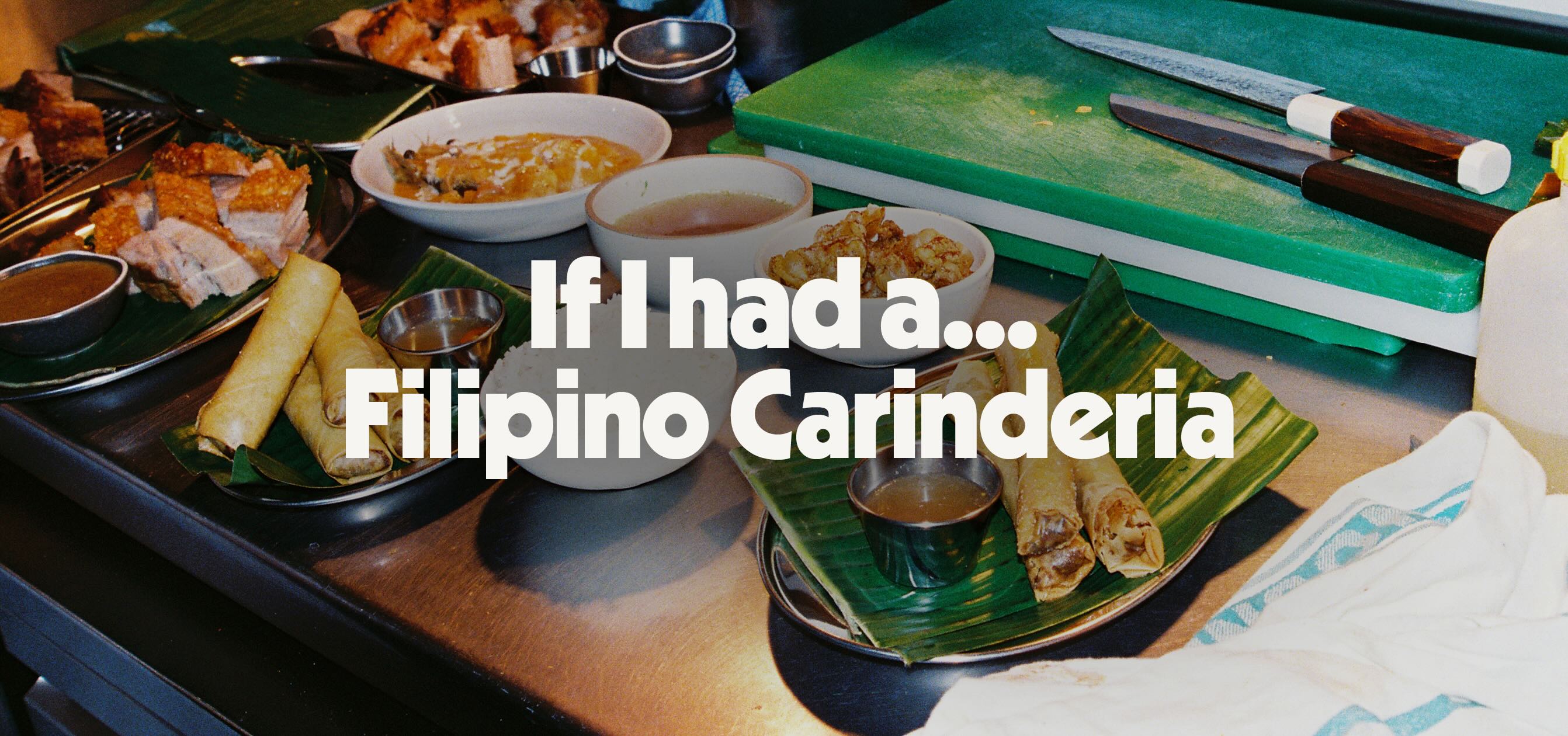 If I Had a…Filipino Carinderia @ Donia
