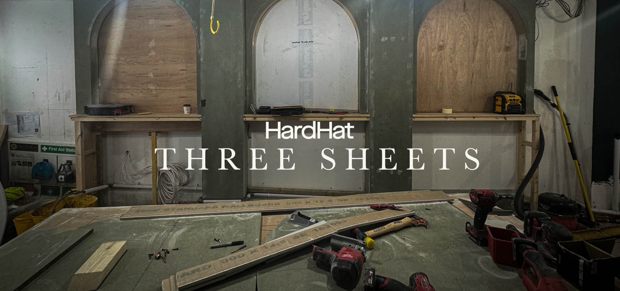 "Hard Hat" Three Sheets Soho